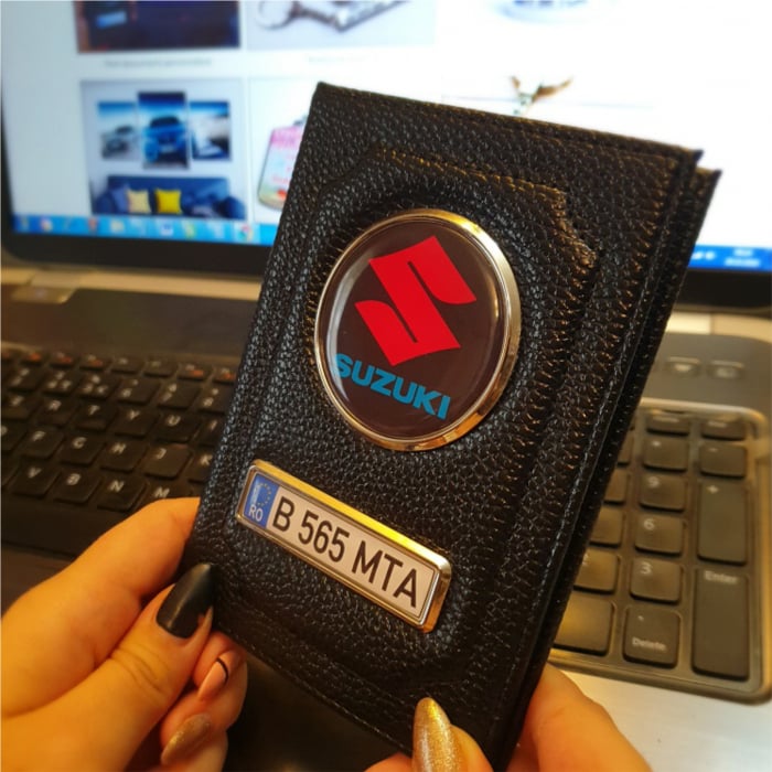 Port Document Personalizat cu Sigla si Numarul Auto [15]