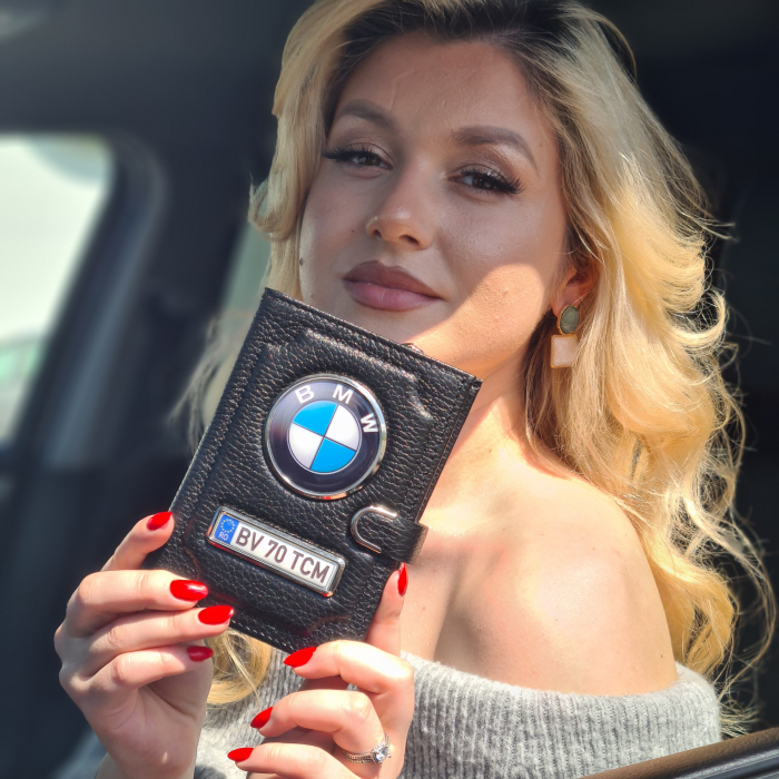Port Documente Auto Personalizat cu Număr și Marcă | Rubic Shop [7]