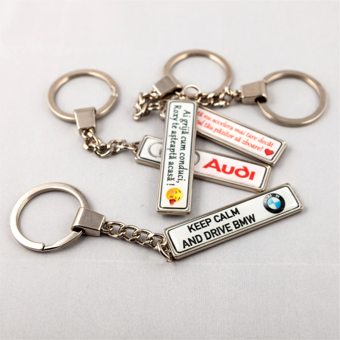 Port document și breloc auto personalizat cu număr de înmatriculare [10]