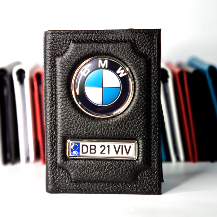 Port document și breloc auto personalizat cu număr de înmatriculare [6]