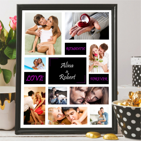 Cadouri Personalizate - Tablou Personalizat Love