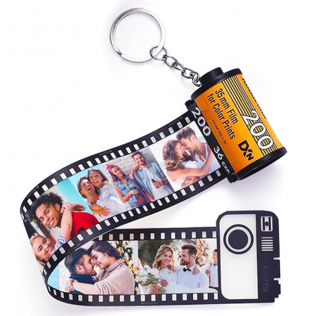 Breloc Film - Breloc Film Personalizat -  5 POZE
