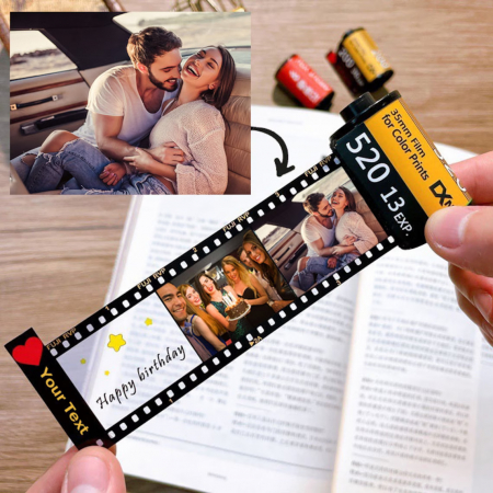 Breloc Rola Film Personalizat 9 poze [2]