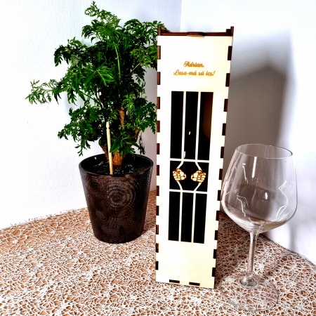 Cutie Gravata pentru Sticla de Vin [1]