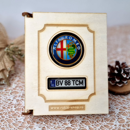 Cutie Lemn Organizator Auto [3]