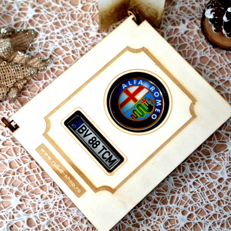 Cutie Lemn Organizator Auto [5]