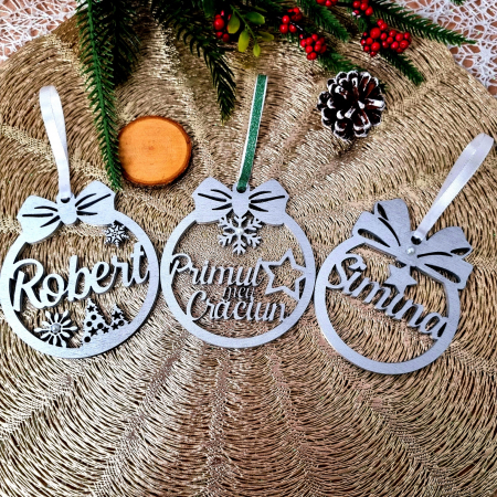 Set 3 Globuri Gravate [11]