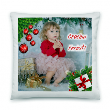 Perne Personalizate - Perna Personalizata -  Craciun Fericit!