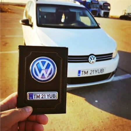 Port Document Personalizat cu Sigla si Numarul Auto [19]