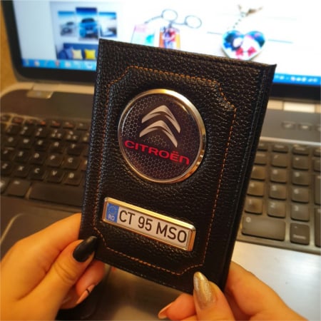 Port Document Personalizat cu Sigla si Numarul Auto [16]