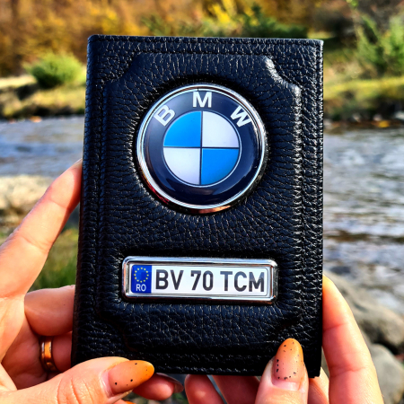 Port Documente Auto Personalizat cu Număr și Marcă | Rubic Shop [8]
