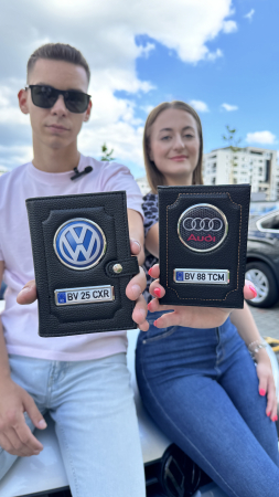 Port Documente Auto Personalizat cu Număr și Marcă | Rubic Shop [9]