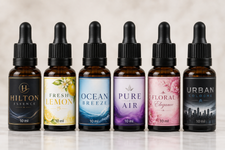 Odorizante Premium - Set 6 Rezerve Parfum Auto Difuzor 10ml Arome Premium