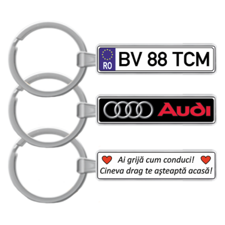 Port document și breloc auto personalizat cu număr de înmatriculare [11]