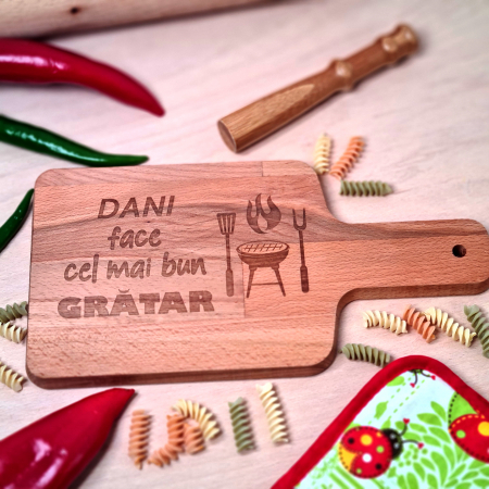 Produse Gravate - Tocator Personalizat cu Text