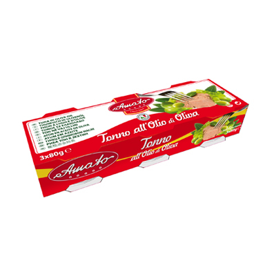 AMATO TON IN ULEI DE MASLINE 3X80G [1]