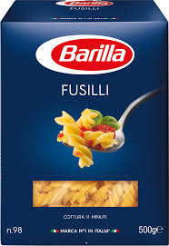 BARILLA FUSILLI N.98, PASTE DIN GRAU DUR  500GR [2]