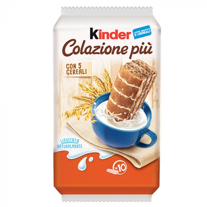 KINDER COLAZIONE PIU CON 5 CEREALI X10, 290GR [2]