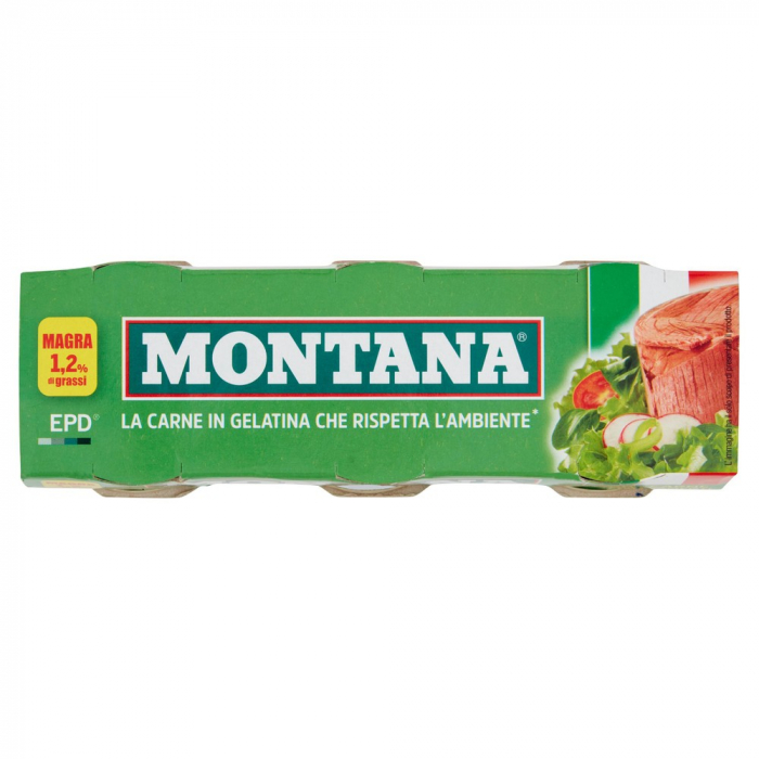 MONTANA CARNE DE VITA GELATINA, FARA GLUTEN 3X70G [1]
