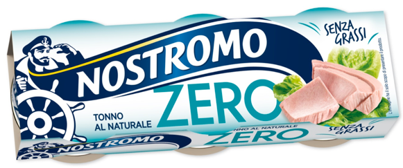 NOSTROMO TONNO AL NATURALE ZERO, FARA GLUTEN 3X65G [2]