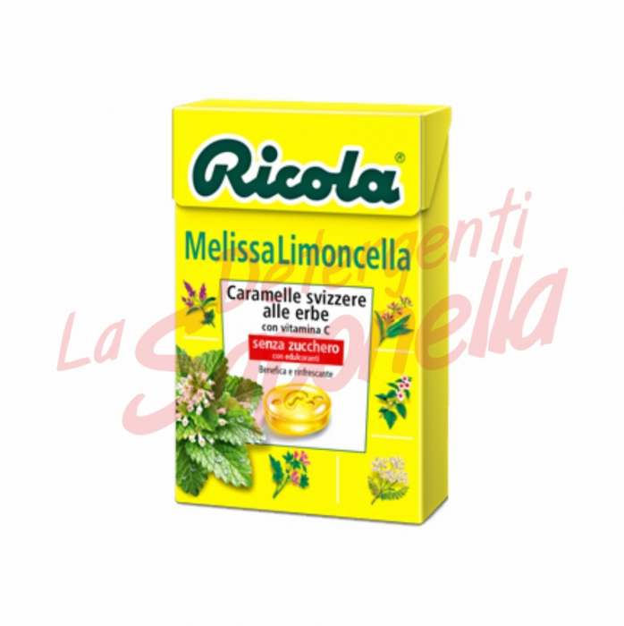 RICOLA BOMBOANE MELISSA LIMONCELLA, FARA ZAHAR/FARA GLUTEN 50G [2]