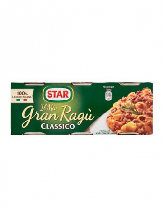 STAR SOS DE PASTE GRAN RAGU CLASSICO, FARA GLUTEN, 3X100GR [2]