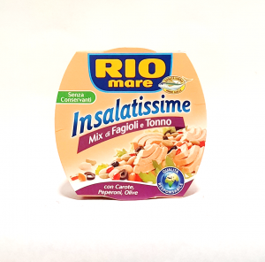Conserve - Salată de Ton RIO mare, cu amestec de fasole și lugume, 160 g