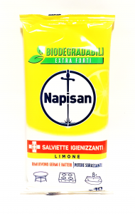 Șervețele - Șervețele umede igienizante NAPISAN, 40 buc