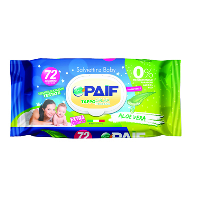 Îngrijire personală copii - PAIF SERVETELE UMEDE CU ALOE VERA 72 BUC