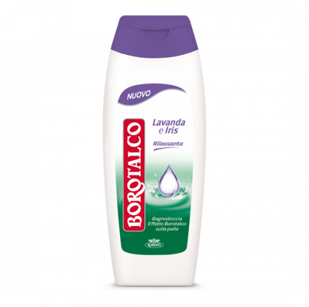 Creme, geluri de duș, spume de baie - BOROTALCO GEL DE DUS CU LAVANDA SI IRIS 450 ML