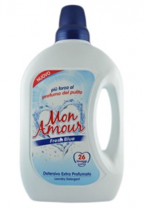 Produse de curățenie - Detergent Lichid Mon Amour Fresh Blue, 26 spălări