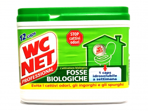 Produse de curățenie - Capsule hidrosolubile septice pentru fose biologice, WC Net 12 buc
