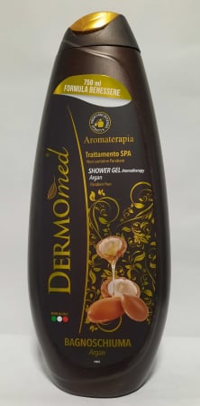 Creme, geluri de duș, spume de baie - Gel de duș DERMOMED Argan Oil 650 ML