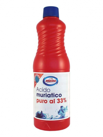 AMACASA ACIDO MURIATICO FORTE, PUR CONCENTRATIE 32%, 1L [1]