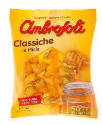 PRODUSE ITALIA - AMBROFOLI BOMBOANE CU MIERE. 135 GR
