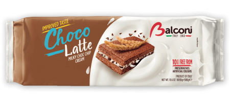 PRODUSE ITALIA - BALCONI CHOCO LATTE, 10X30G