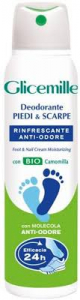 Deodorante și parfumuri - GLICEMILLE, DEODORANT PENTRU PICIOARE SI INCALTAMINTE, AJUTA LA MENTINEREA PICIOARELOR SI INCALTAMINTEI PROASPETE SI USCATE   150ML