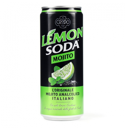 PRODUSE ITALIA - LEMON SODA MOJITO, 330 ML