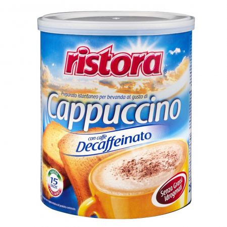 Băuturi - RISTORA CAPPUCCINO DECAFFEINATO, FARA GLUTEN, 250 GR