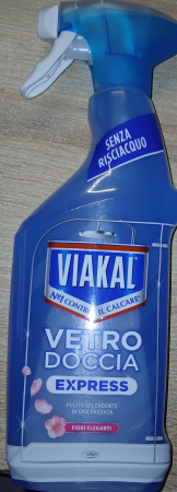 Soluție geamuri / mobilă / suprafețe - VIAKAL VETRO DOCCIA EXPRESS FIORI ELEGANTI