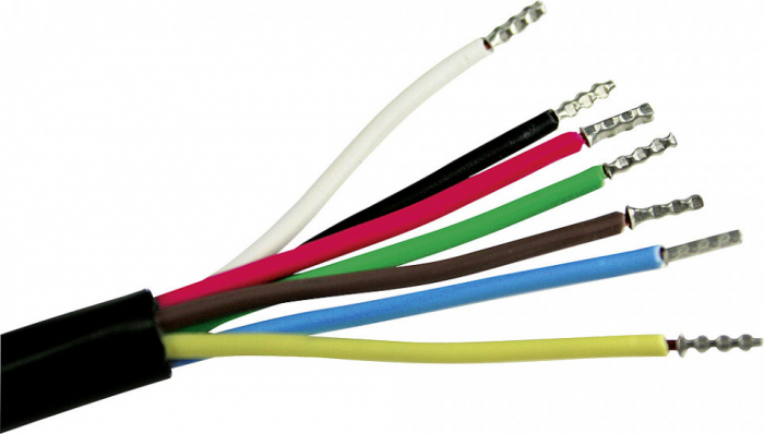 Cablu vehicul PVC H05VV-F 7 x 1,0 mm [1]