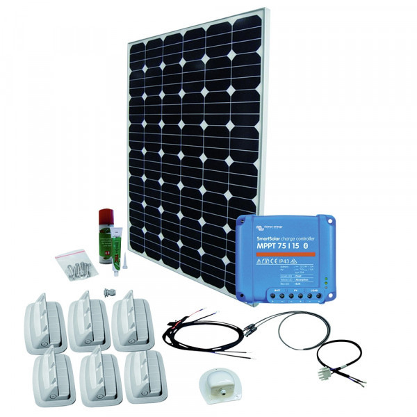 Sistem Solar SPR Caravan Kit Solar Peak Eleven 160 W / MPPT [1]