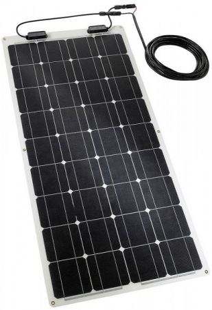 Modul Solar TSPF110 Semi-flexibil cu Cablu Prelungitor 5 m incl. Set Accesorii pentru 1 Baterie [0]