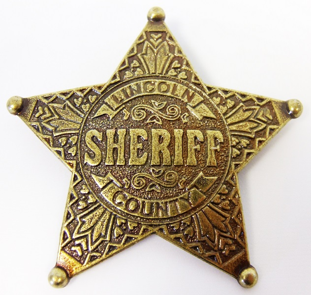 Insignă sheriff Lincoln County [1]