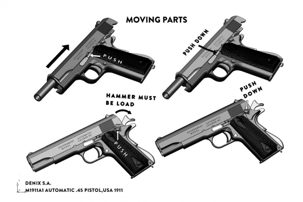 Pistol Colt M1911A1 [2]