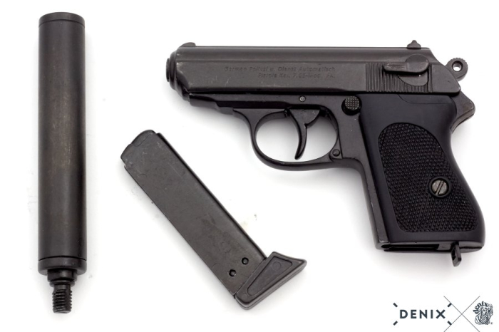 Pistol Walther PPK cu amortizor [2]