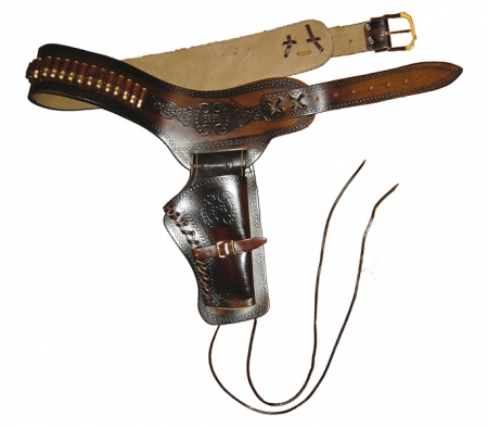 Accesorii - Centură de cowboy cu cartușe și un toc