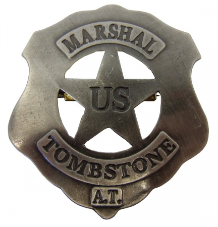 Accesorii - Insignă US Marshal Tombstone