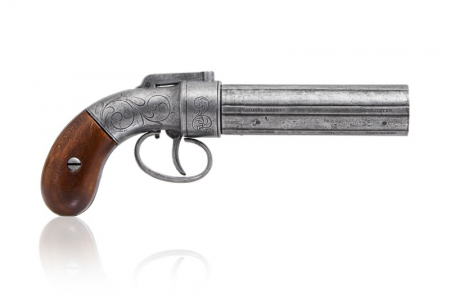 Western - Pistol cu 6 țevi