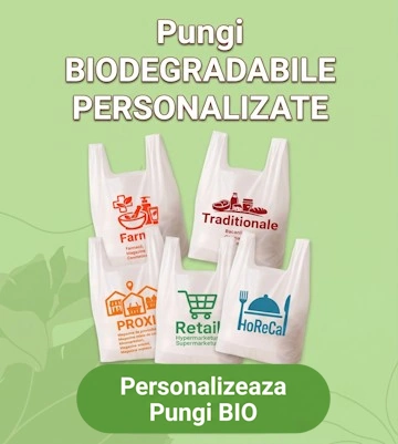 Personalizeaza Pungi Biodegradabile tip Maieu & Banana